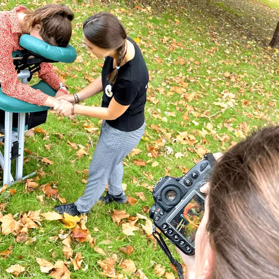Mieux être à la carte massage en exterieur