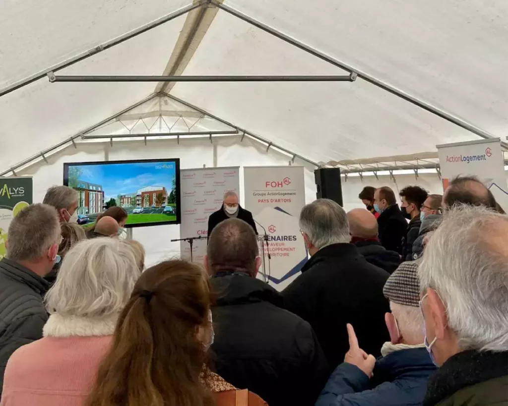 Présentation d’un programme de 89 logements à Oignies (62)