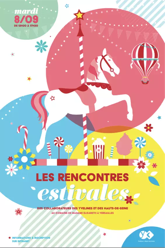 Affiche Les rencontres estivales 2020